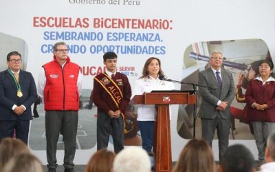 Gobierno entrega sexta Escuela Bicentenario para más de 2000 estudiantes en Chorrillos